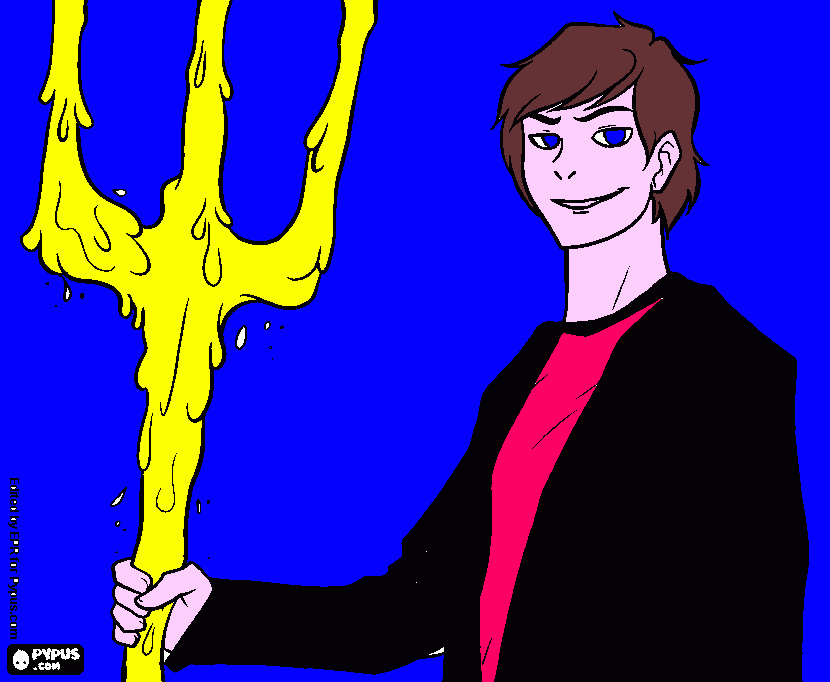 percy jackson coloring page