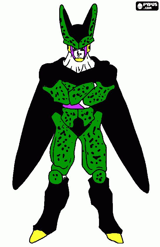 Perfect Cell coloring page
