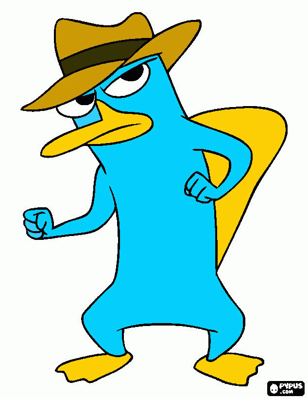 perry 2 coloring page