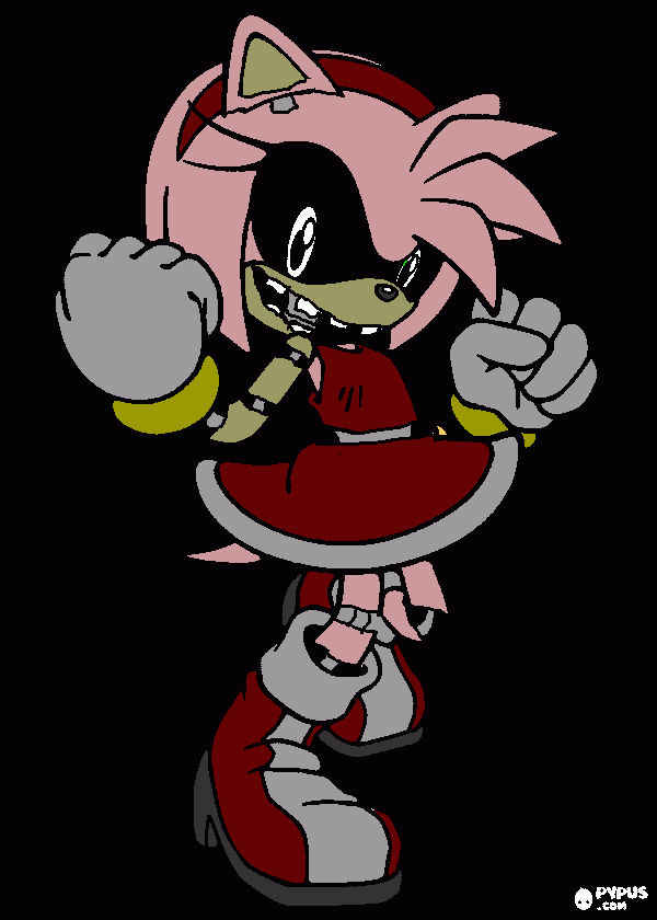 Phantom Amy coloring page