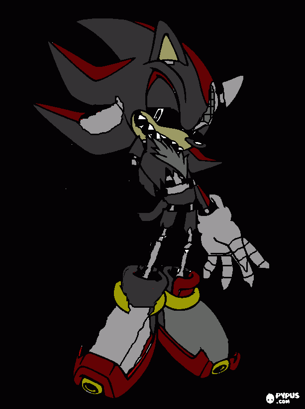 Phantom Shadow coloring page