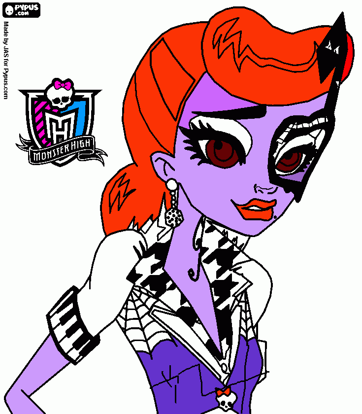 phantom coloring page