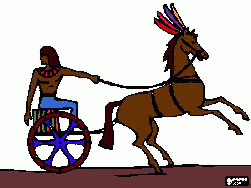 pharoah coloring page