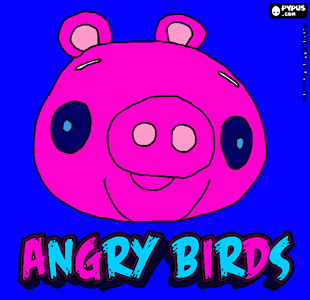 piggy  coloring page
