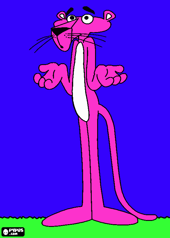 pinko coloring page