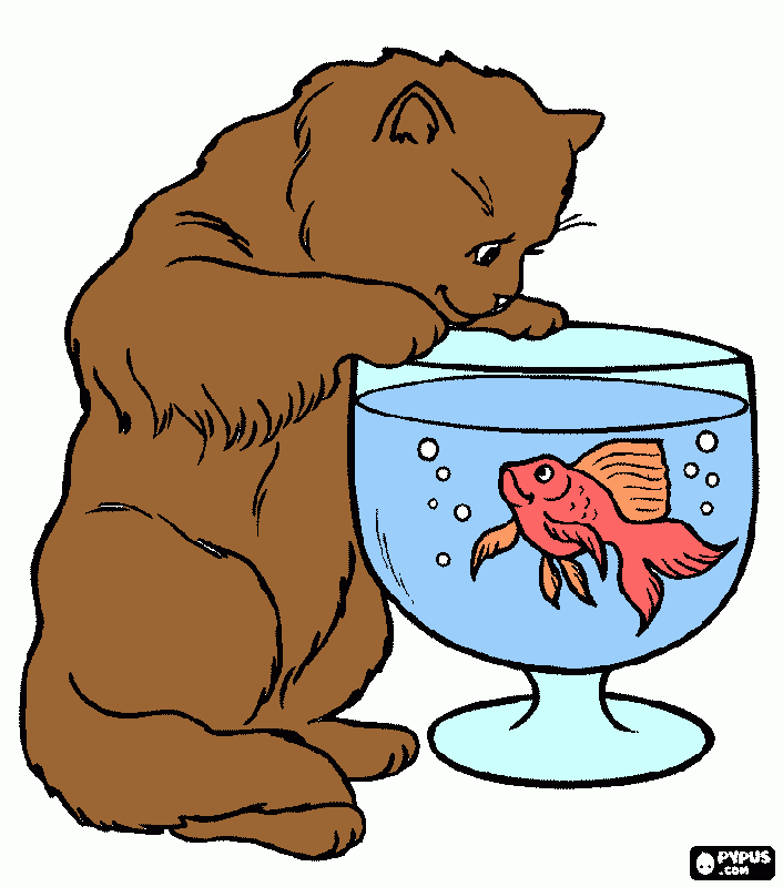 pisi coloring page