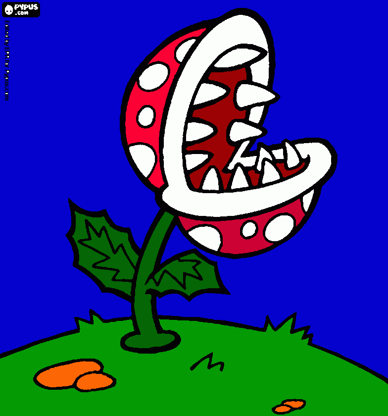 planta coloring page