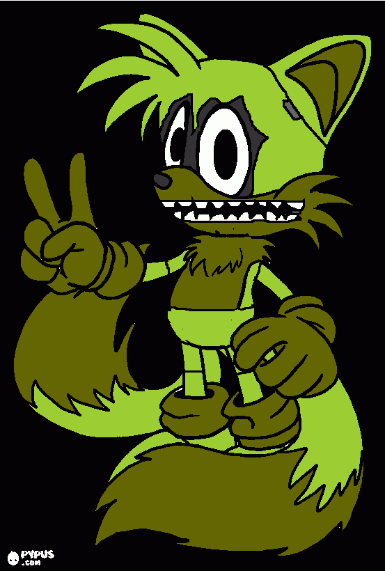 Plushtails coloring page