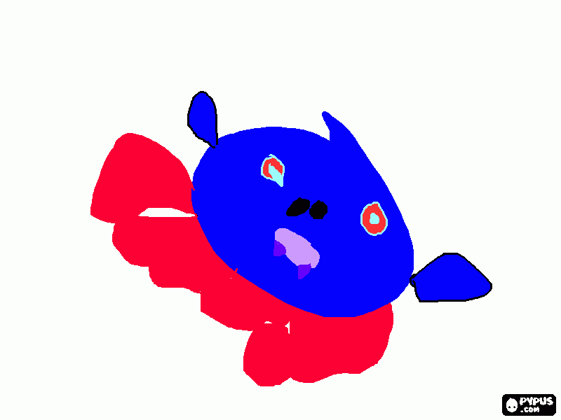 pokemon turquoise blooda coloring page