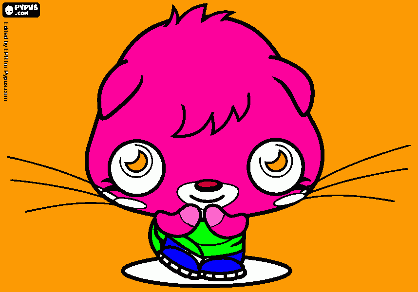 poppit coloring page