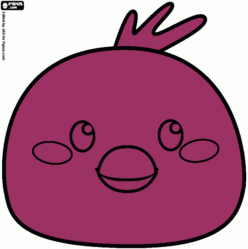 poulaki coloring page