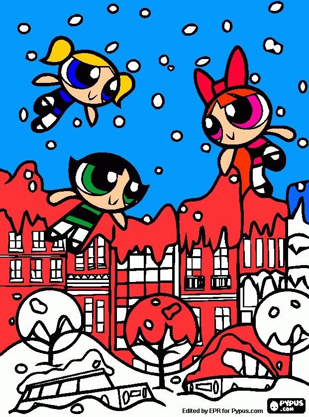 power coloring page