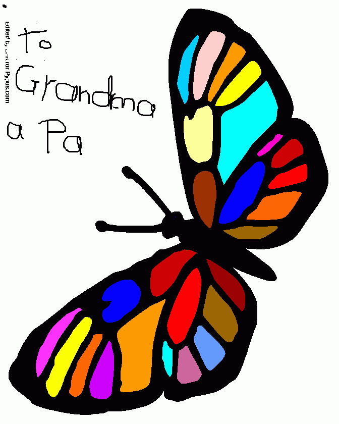 Present coloring page