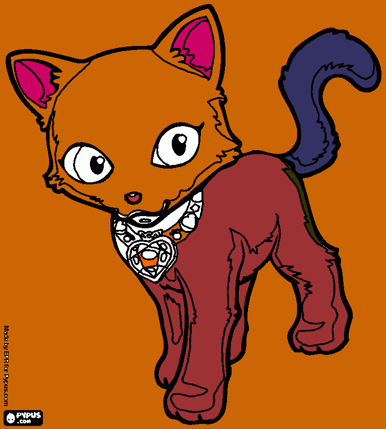princess ava coloring page