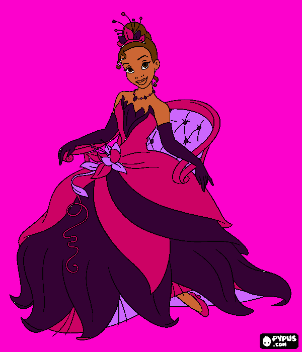 Princess Fiona coloring page