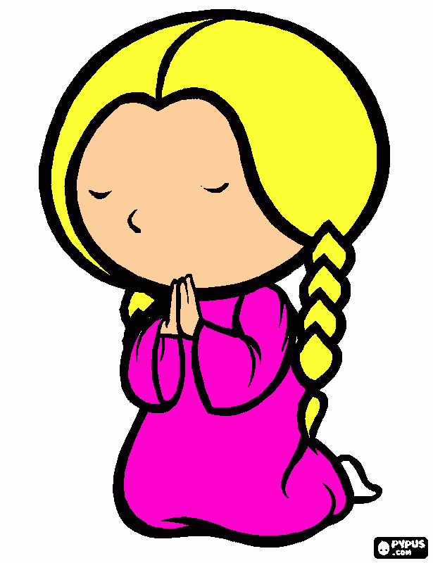 printen heidi coloring page