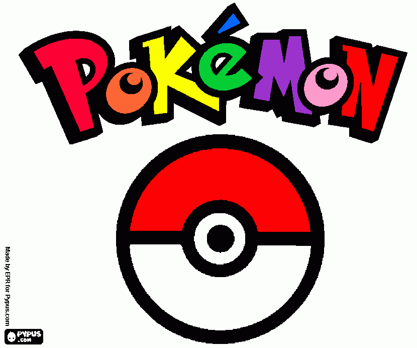 Product Sample Pokémon coloring page