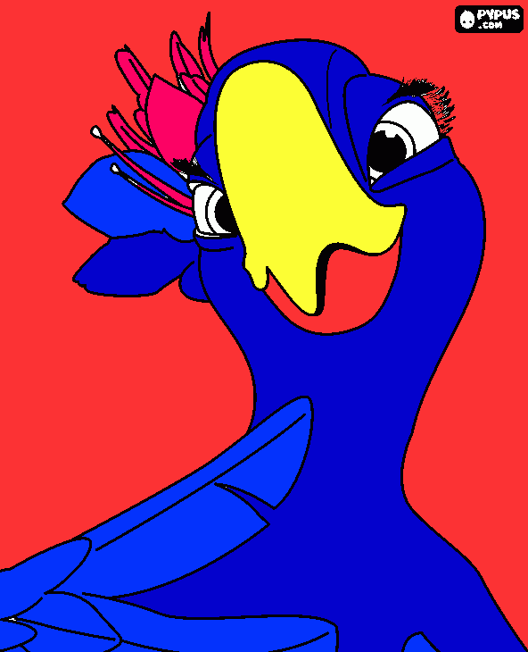pupa coloring page