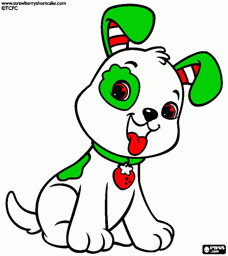 pupcake coloring page