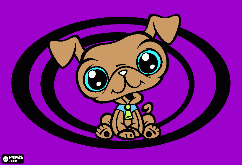 puppy for u coloring page
