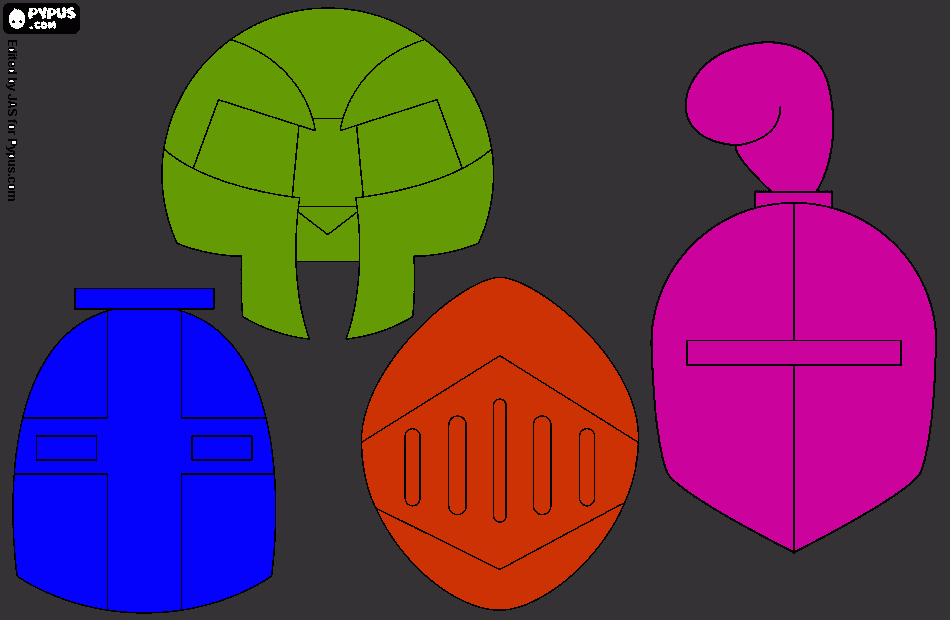 put your helmet on! coloring page