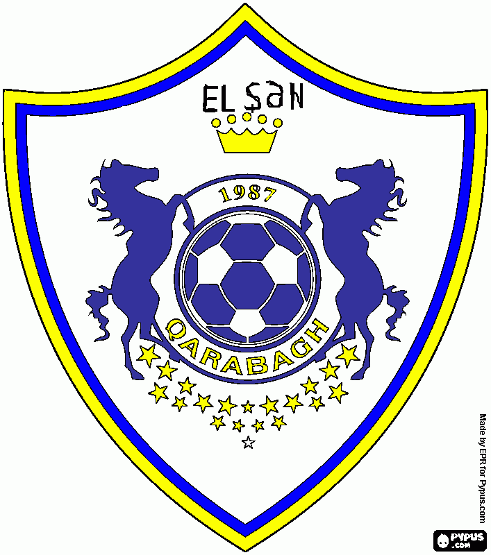 qarabag coloring page