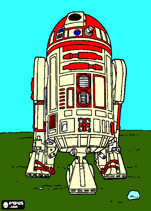 R4P17 coloring page