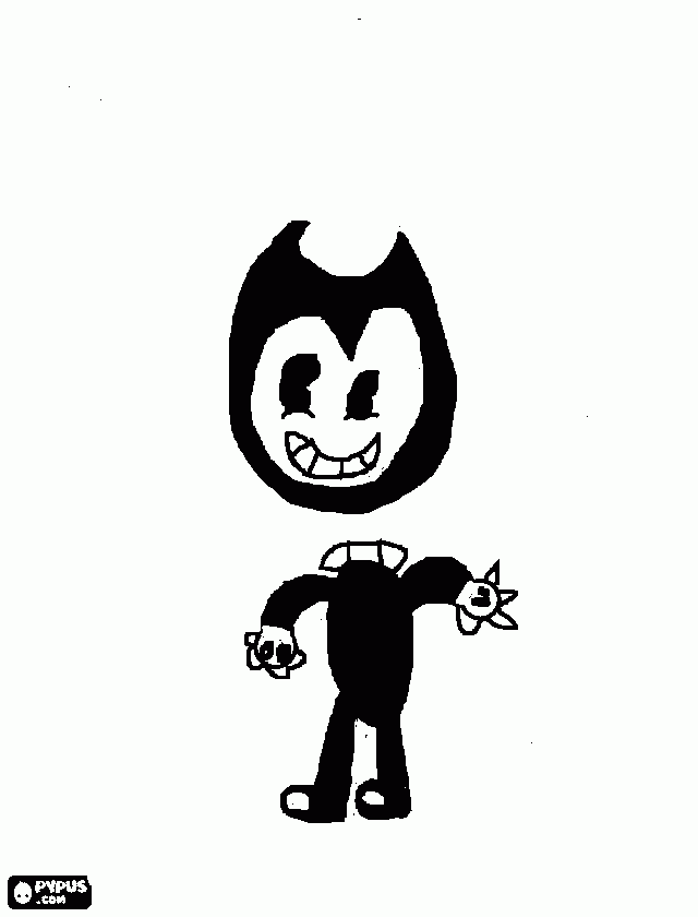 Rachel's Bendy coloring page