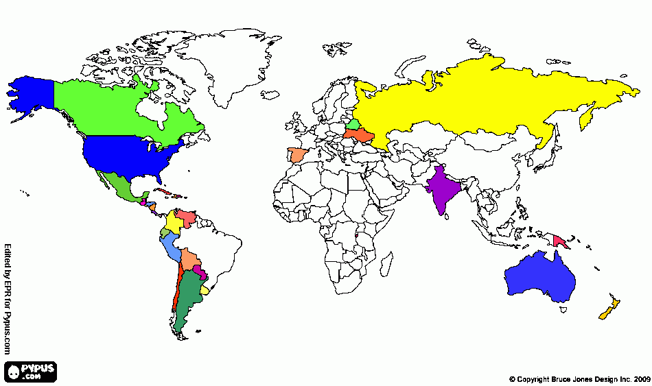 Radio map coloring page