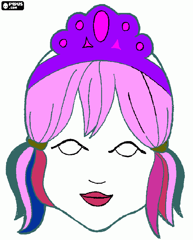 rafaela coloring page