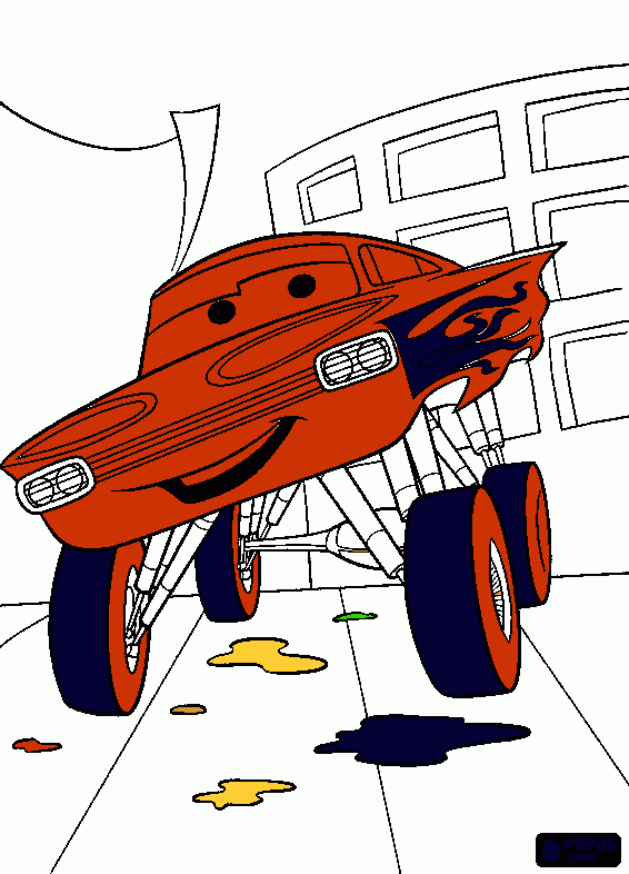 Ramon Colored by Sebastian coloring page