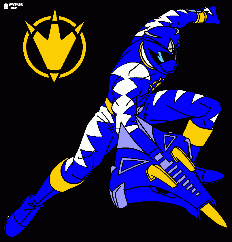 ranger coloring page