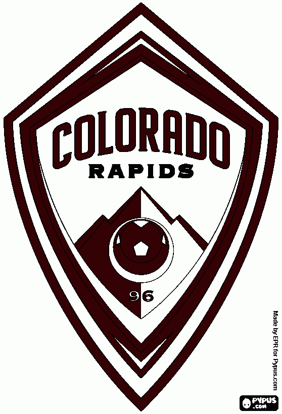 rapids! coloring page