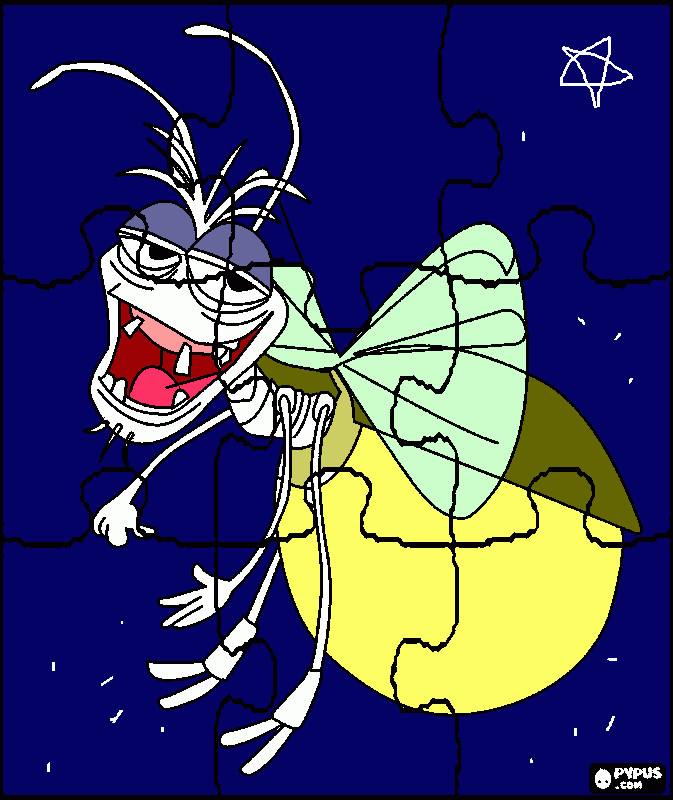 Ray looks fab.  coloring page