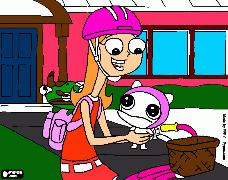 Rebeka rajza coloring page