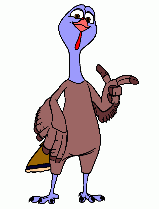Reggie fron Free Birds coloring page