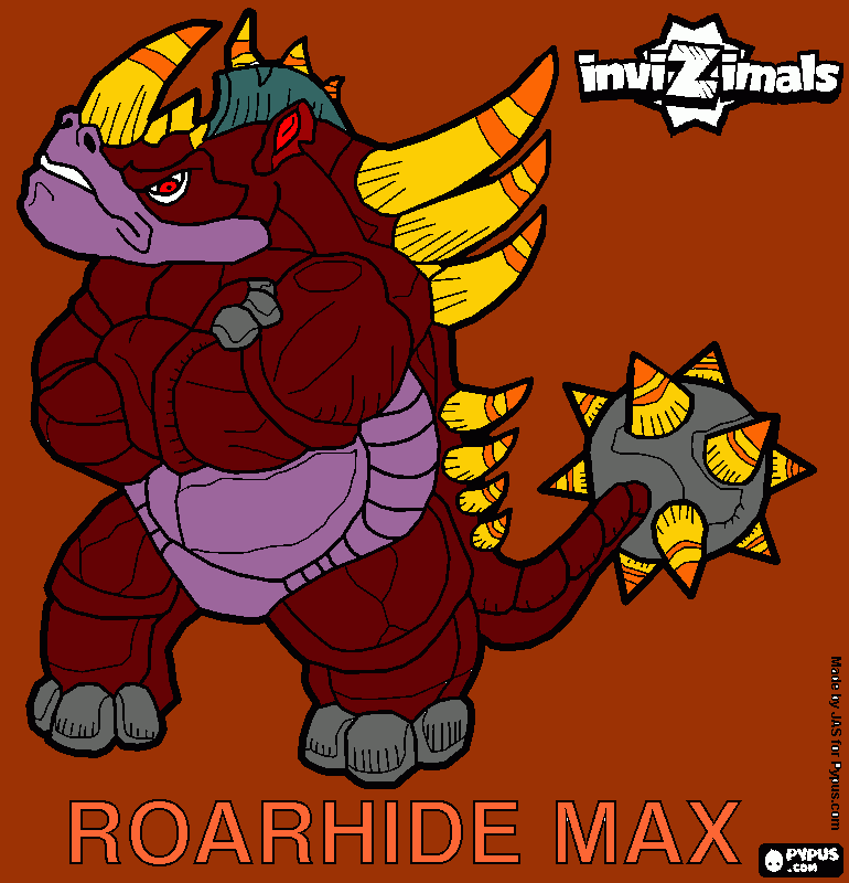 ROAHIDE coloring page