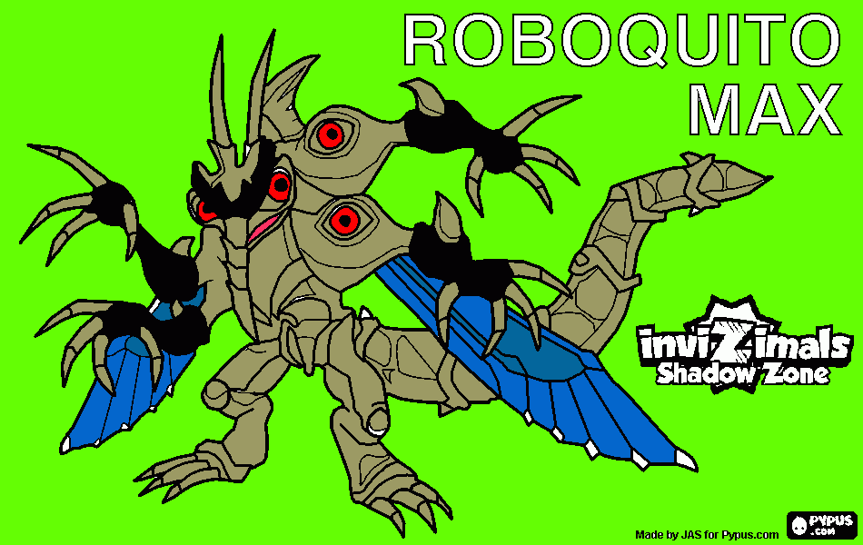 ROBOQUITO coloring page