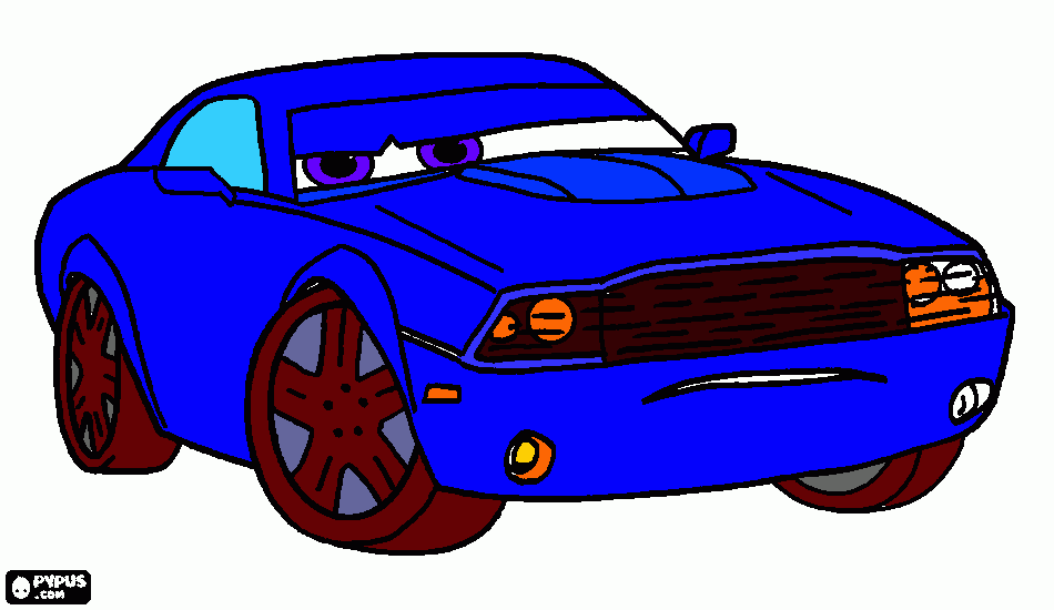 Rod Torque Redline coloring page