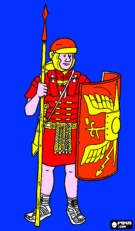 romans coloring page