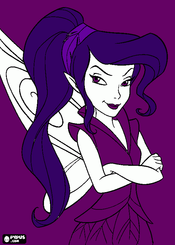 roseven coloring page