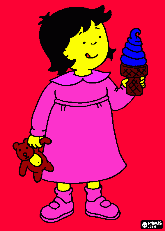 rosie coloring page