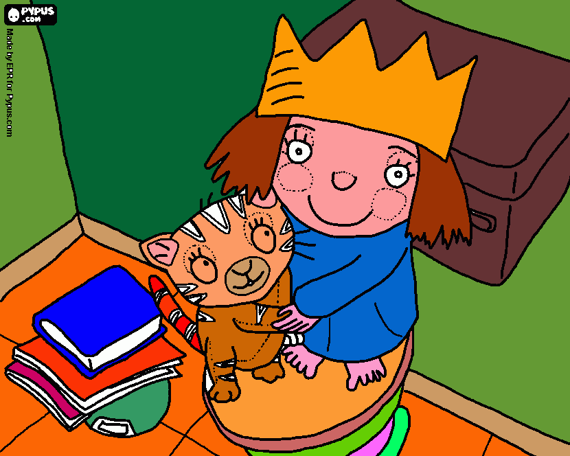 Rosie's coluring coloring page