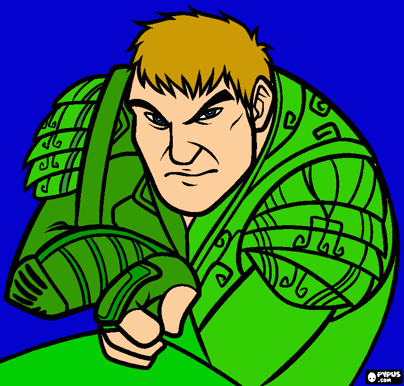 rownen coloring page