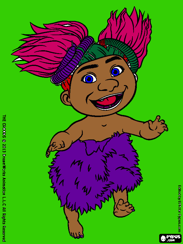 sandy coloring page
