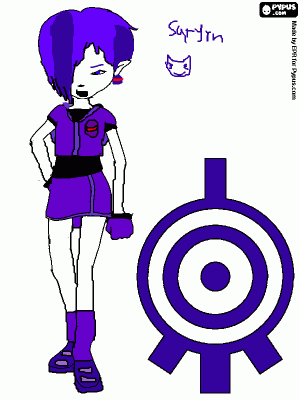Satyrn coloring page