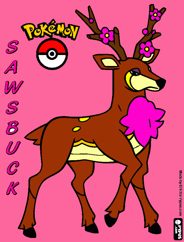 Sawsbusk(Spring) coloring page