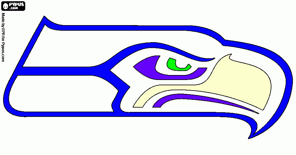 sea hawk sine  coloring page