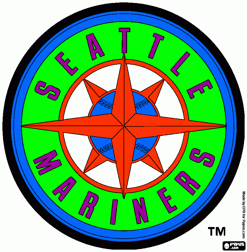 mariners coloring pages - photo #37