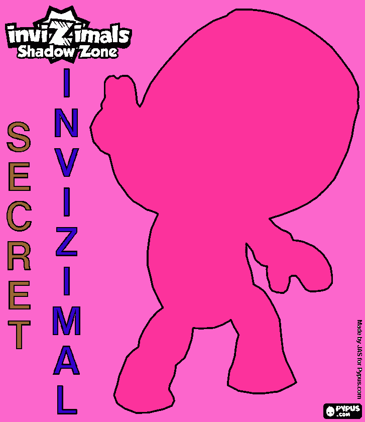 Secret Nvizimal coloring page